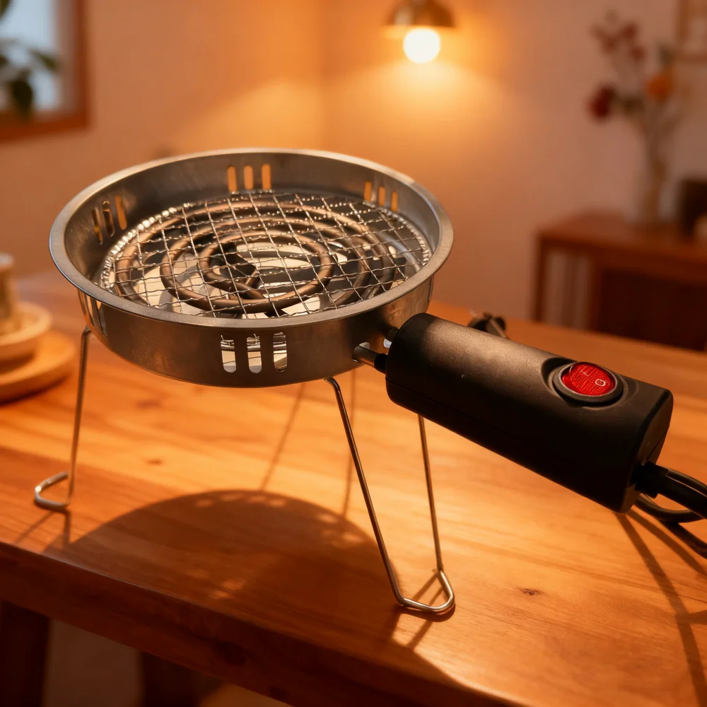 220 فولت 1000 واط الفحم كاتب سهل وسريع إشعال ل الشيشة الشيشة الفحم شواء التخييم المدخن الموقد