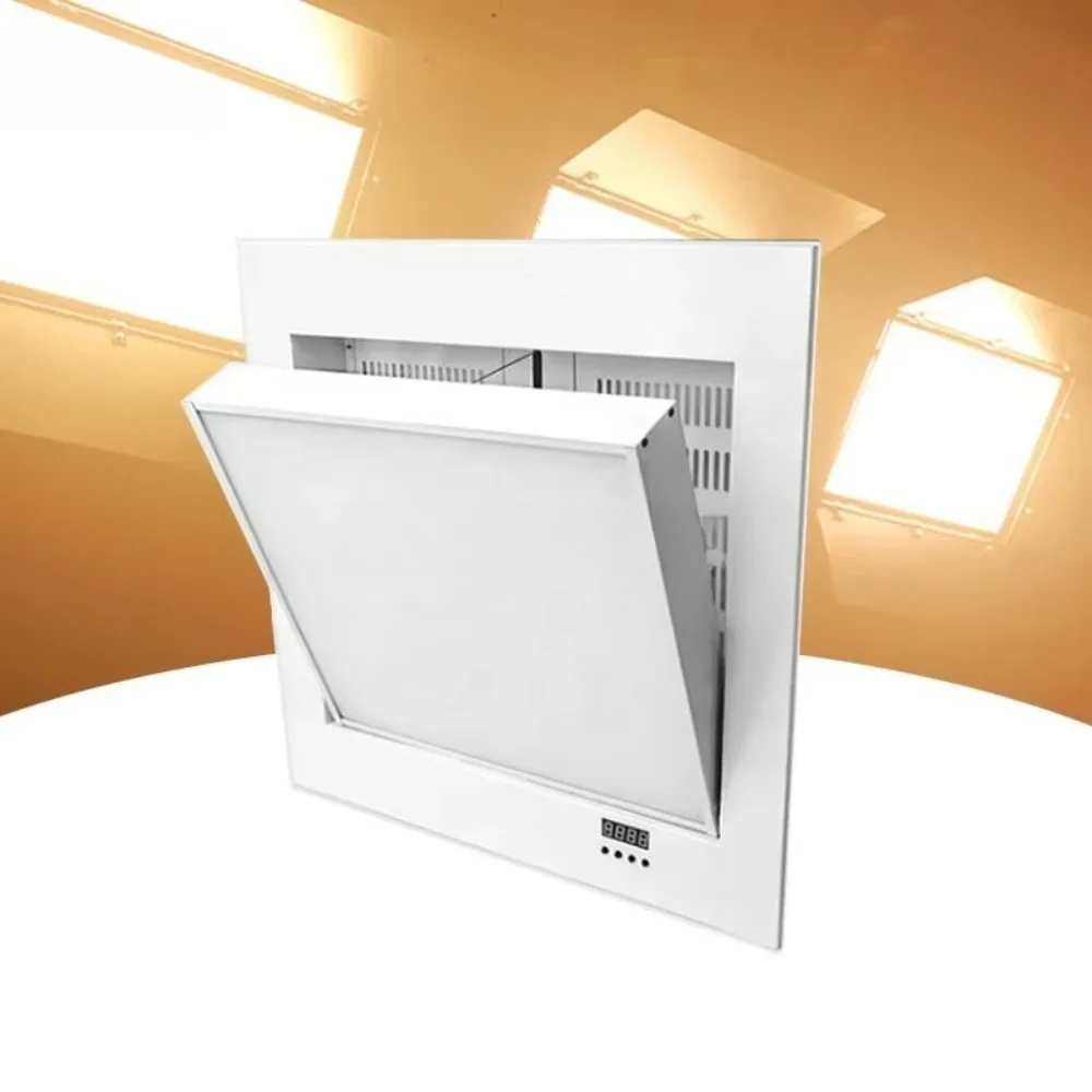 New electric flip type LED ceiling light for conference rooms, modern LED panel lighting