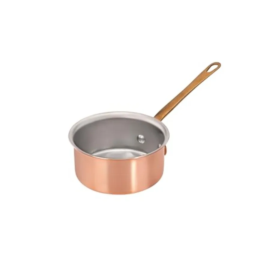

Мини-медная сковорода для соуса, 3 1/2 дюйма