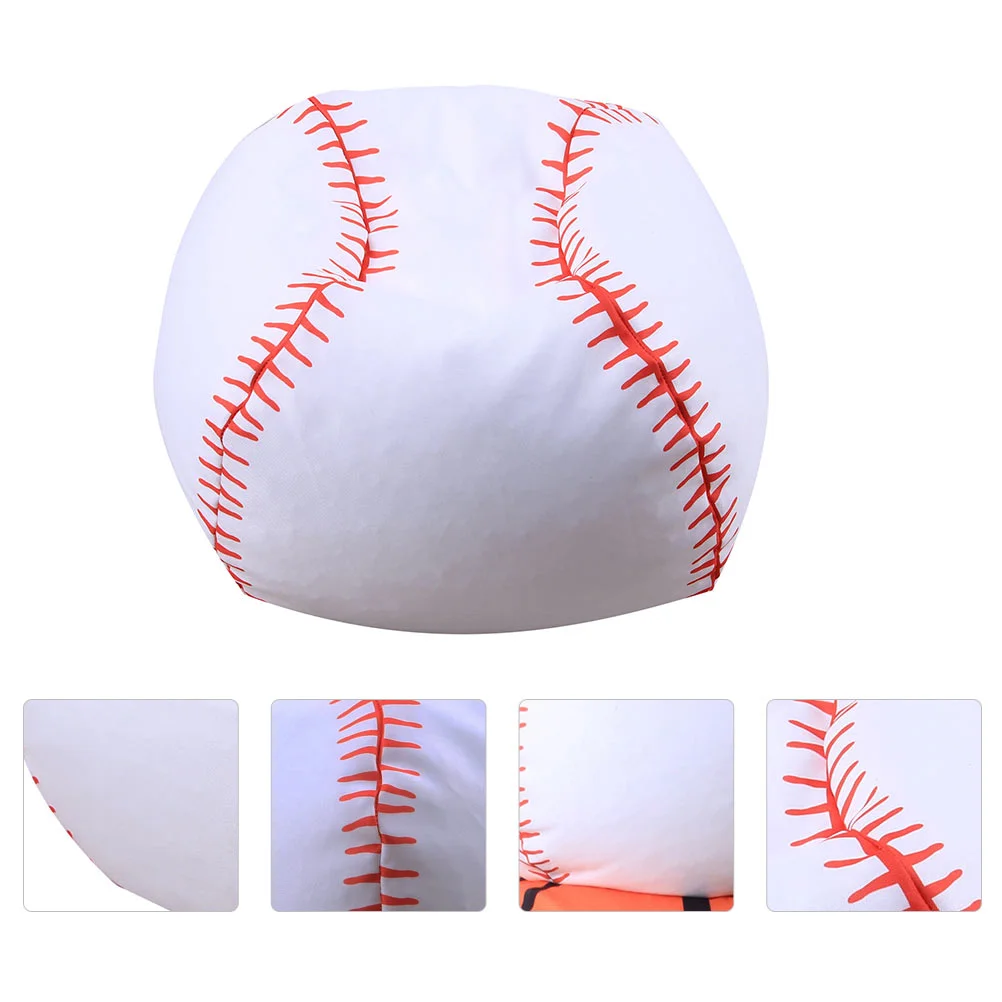 Chair Zipper Baseball Storage Bag Toddler Child Toy Soccer Bean Polyester Style Beanbag