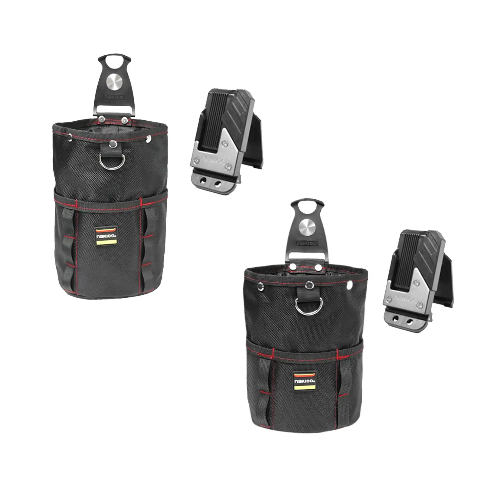 

Tool Pouch with Belt Clip Waterproof Compact Tool Holder with Multi Pockets