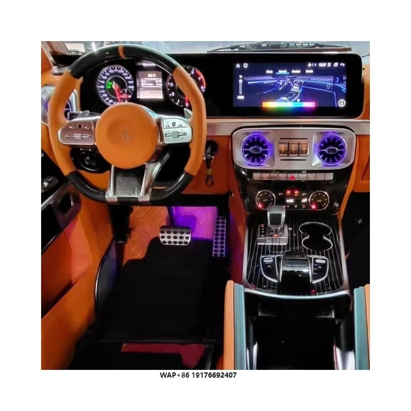 Old to New G Class Interior Upgraded Kits With Full Digital Screen for G350.G500.G63