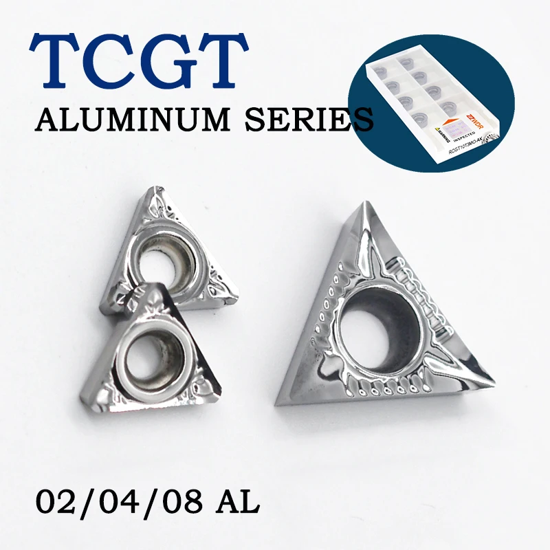 

10PCS Original TCGT110202 TCGT110204 TCGT110208 AL TCGT16T302 TCGT16T304 TCGT16T308 aluminum carbide blade TCGT Cutter