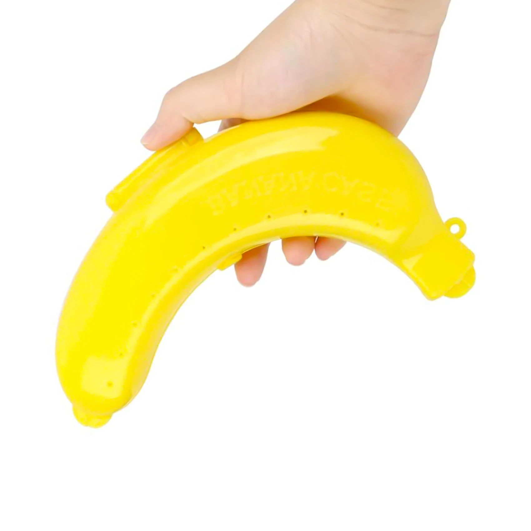 Cute Fruit Banana Protector Box Holder Case Lunch Container Storage Banana Case Kitchen Tools Plastic