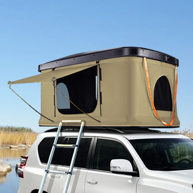 2021 New Quick Automatic Opening Waterproof Roof Top Tent Hard Shell Suv Car Roof Tent