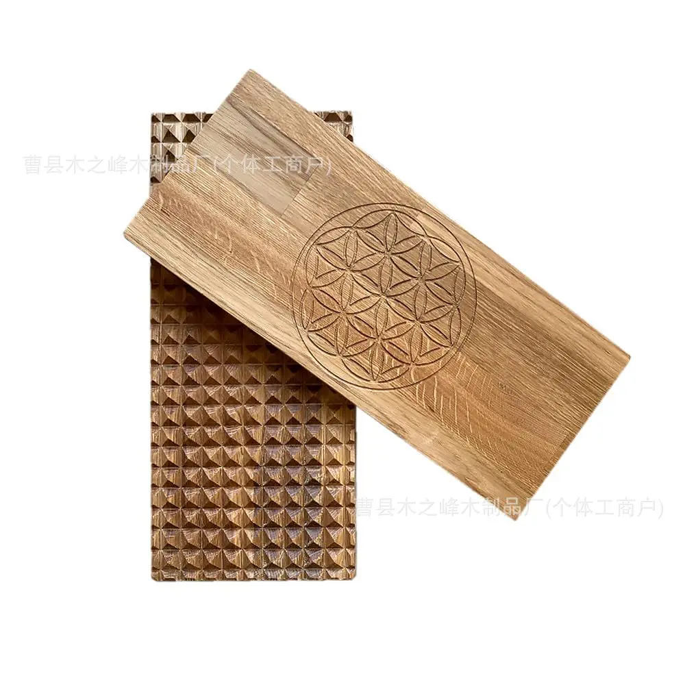 Wooden Acupressure Shadu Board Wooden Yoga Board Meditation Yoga Practice Board Acupuncture Massage Relaxation