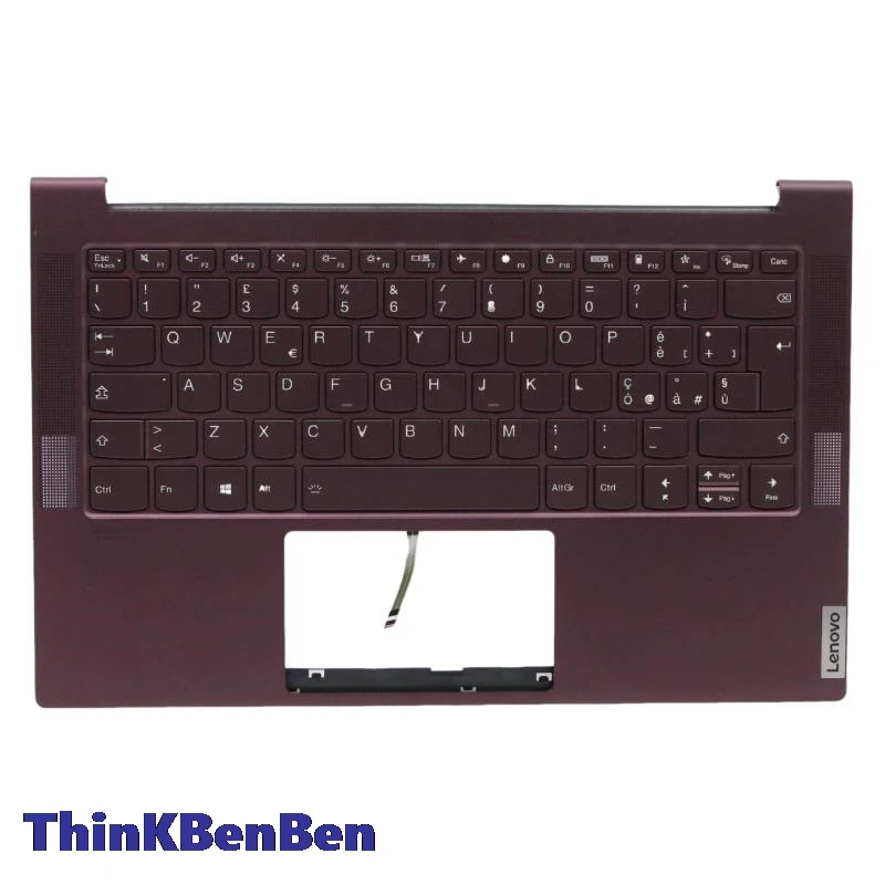 IT Italian Orchid Keyboard Upper Case Palmrest Shell Cover For Lenovo Ideapad Slim 7 14 14RE05 14IIL05 14ITL05 5CB0Z32182