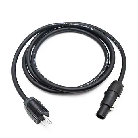 Edison Male to True1 Female Power Extension Cord 1m 1.5m 2m 3m 5m 8m 10m Stage Lighting Powercon True Main Connection Cable