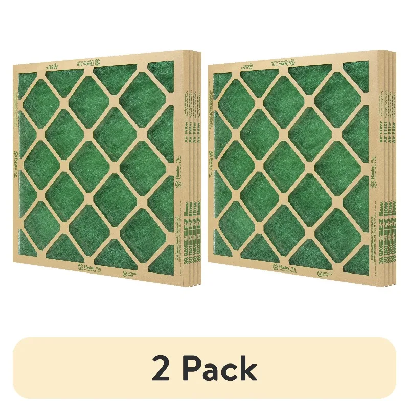 

(2 pack) 4-Pack 20" x 20" x 1" Nested Fiberglass MERV 1 Air Filter