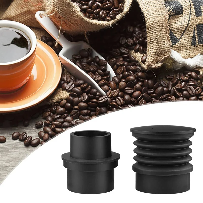 Coffee Hopper Aluminum Alloy Single Dose Hopper With Silicone Bellow Replacement For Eureka Atom Coffee Grinder