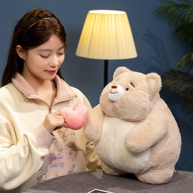 Adorables Peluches de Panda Alpacasso Sentados, Lindos Animales de Peluche, Muñecas de Panda Encantadoras, Regalo de San Valentín o Cumpleaños para Niñas