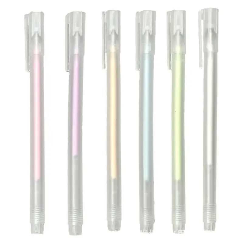 Solid Glue Stick Pen Shape Candy Color Quick-drying High Viscosity Creative Students Stationery