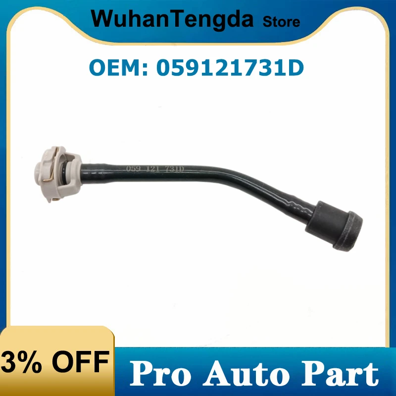 

059121731D Auto Parts Coolant Radiator Hose Pipe for VW TOUA REG 3.0 TDI AUDI Q7