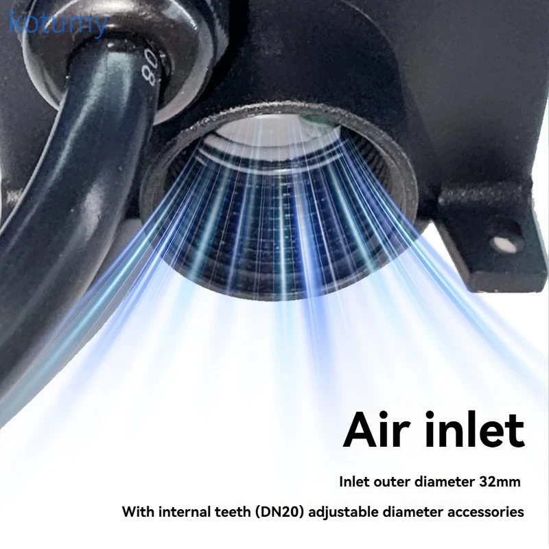 Small Industrial Hot Air Heater | High Power Temperature Control Circulating Hot Air Blower for Drying & Heat Shrinkage