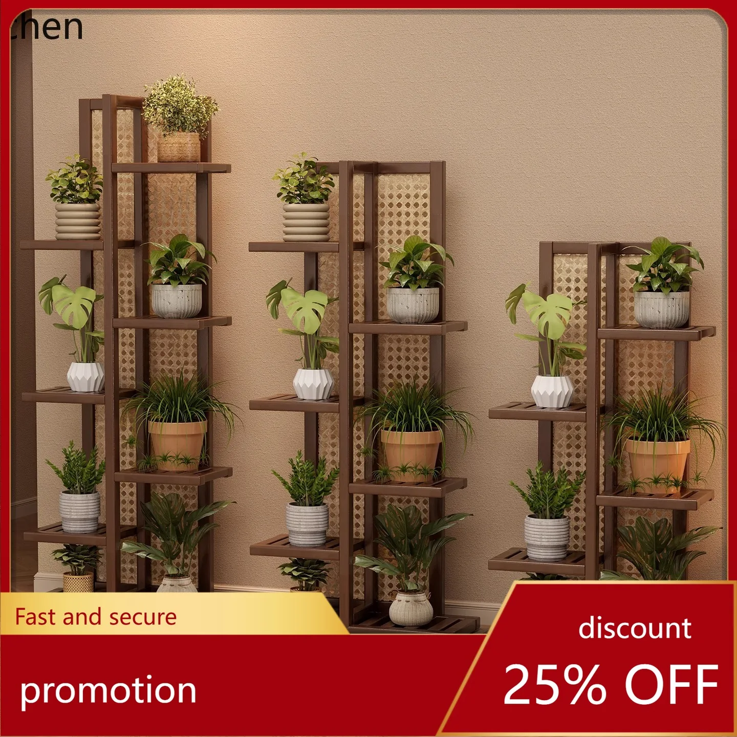 

Hxl flower stand living room floor-standing shelf outdoor multi-tier plant display rack