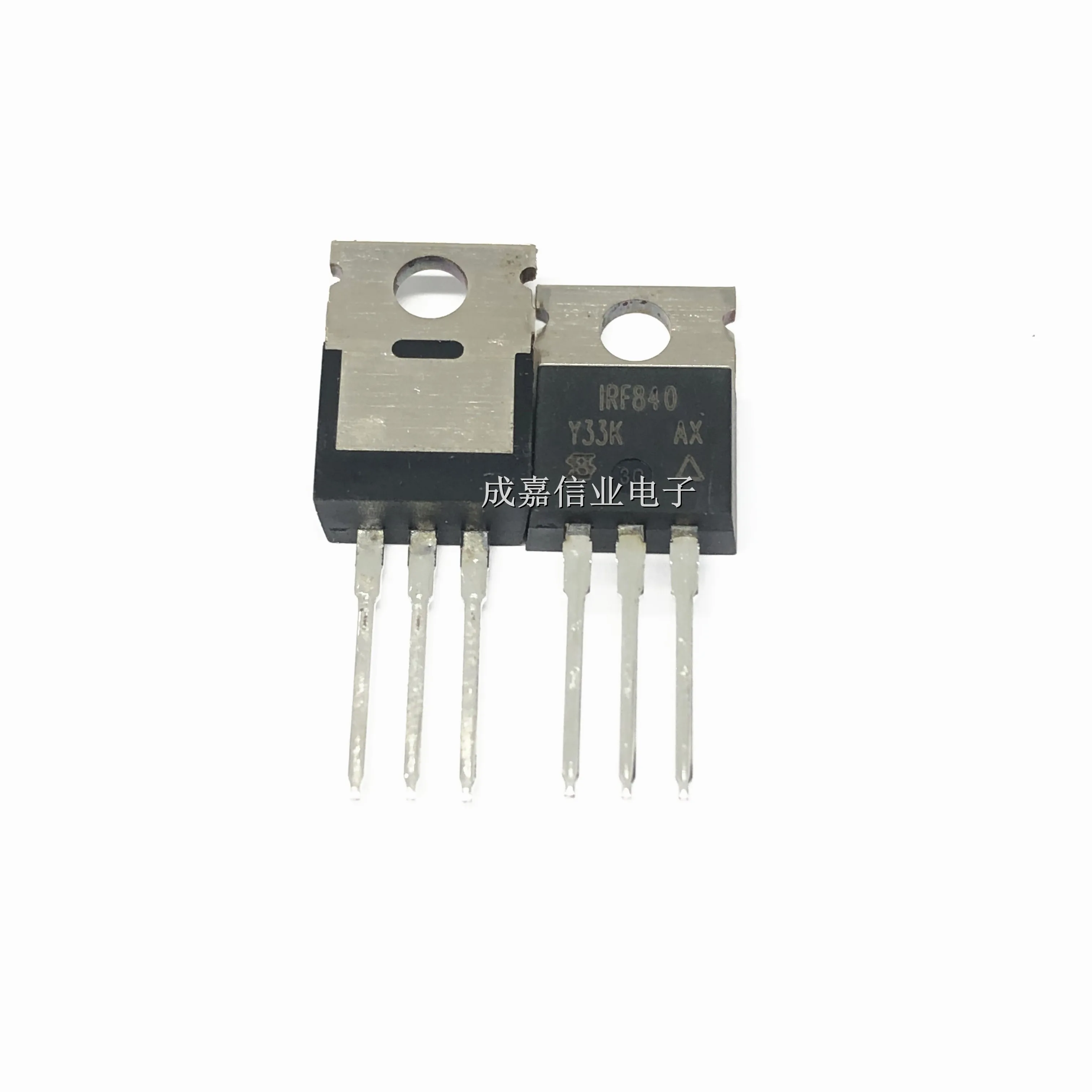 

10pcs/Lot IRF840PBF TO-220-3 IRF840 N-Channel MOSFETs 500V 8A 850mOhms Operating Temperature:- 55 C-+ 150 C