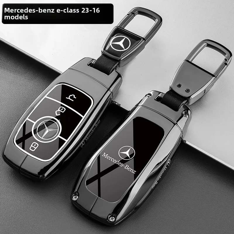 

Car Key Case Cover for Mercedes Benz E C S GLC Class E200 E400 E63 W213 S550 S560 C260 A200 Key Shell Protector