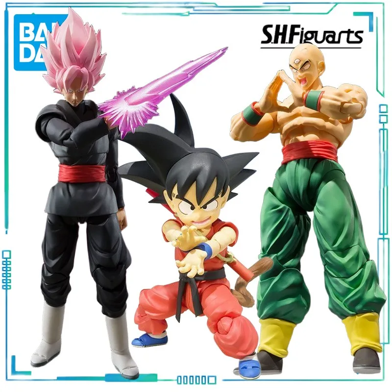 

BANDAI Genuine S. H. Figuarts Series Movable Toys Dragon Ball Series Sun WuKong，TIEN Finished Product Movable Model Collectibles