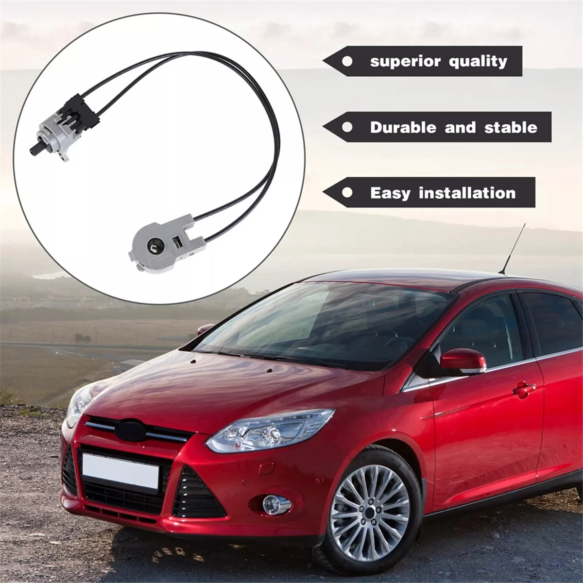 Interruptor de controle da válvula do aquecedor de ar condicionado YH-1624 2M5Z-19B888-BA para Ford Focus 2000-2007 Transit A/C Seletor Switch