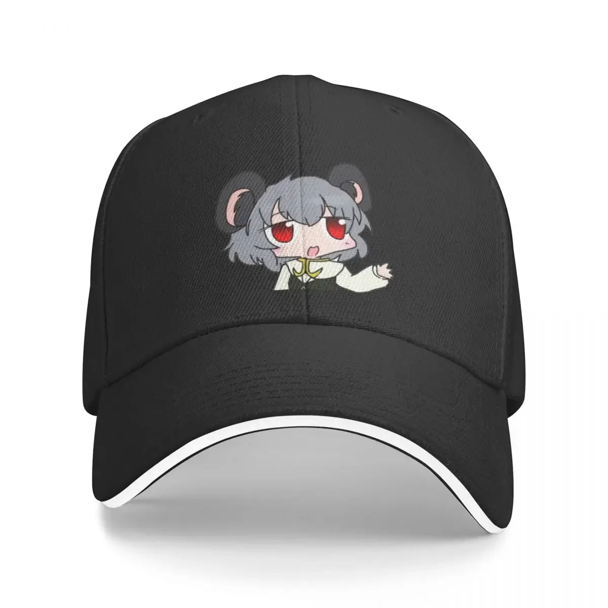 Nazrin Nyn | Touhou Nazrin | Funny mouse girl Baseball Cap hard hat Beach Trucker Cap For Man Women's