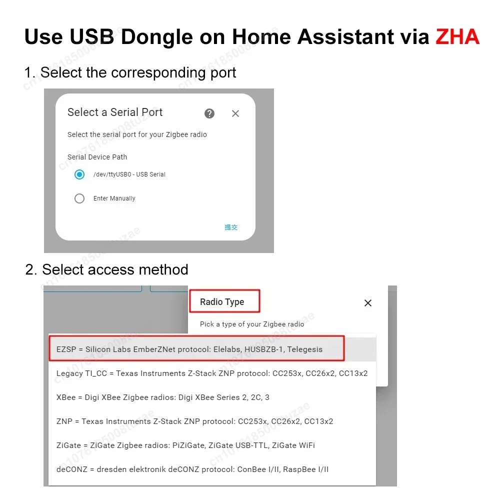 Zigbee 3.0 USB Dongle basé sur les laboratoires de silicium EFR32MG21 universel Zigbee passerelle ZB-GW04 V1.2 adaptateur prise en charge ZHA Zigbee2MQTT HAB