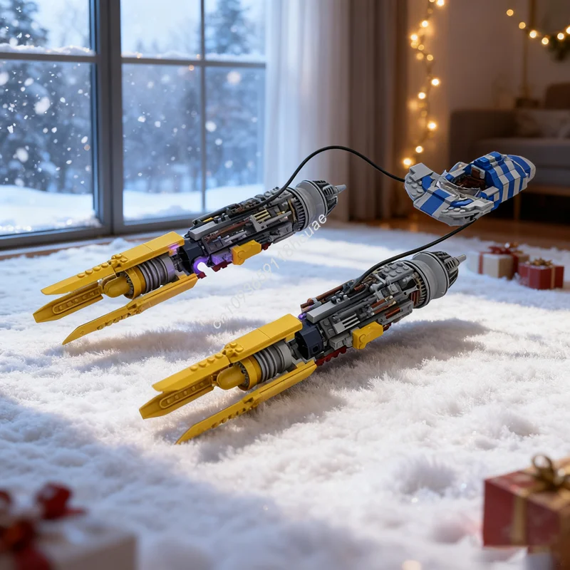 

568pcs MOC SW Anakin S Podracer Star Battle UCSed Model Building Blocks DIY Christmas Gift Creative Idea Brick Toy Birthday