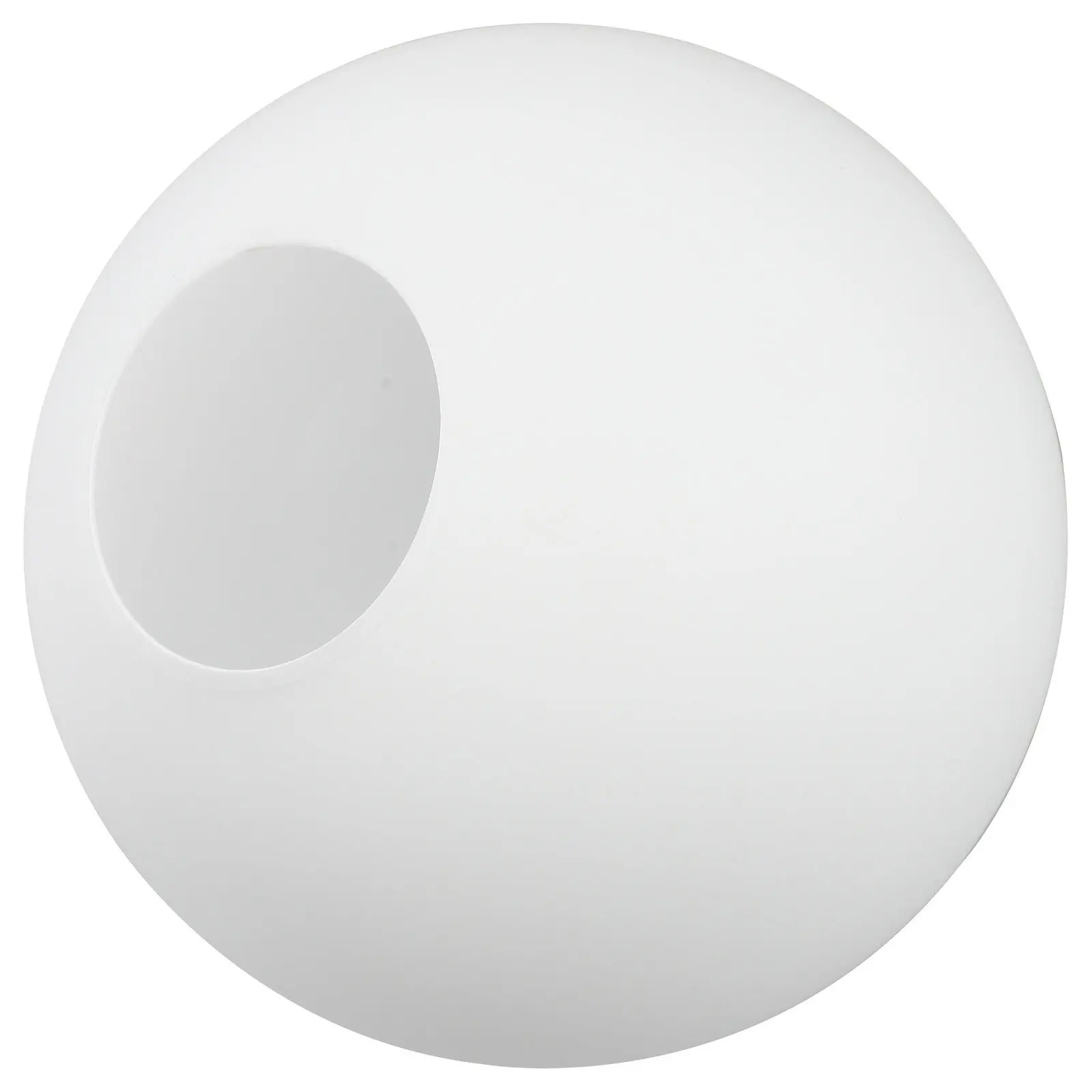 Frosted Glass Globe Lamp Shade White Spherical Pendant Light Cover Ball Shape Ceiling Light Replacement 7.86 Inch