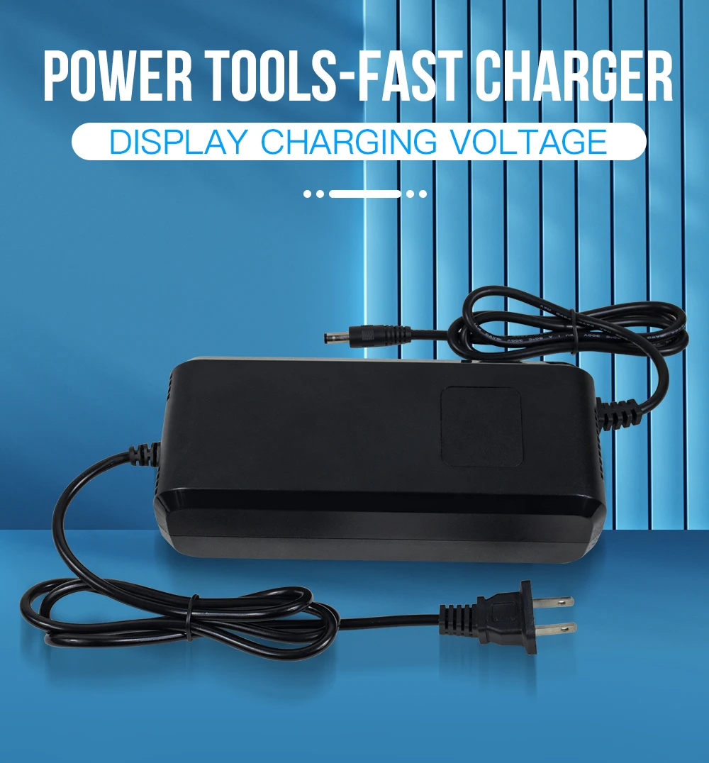 YZPOWER 42V 5A 10S Premium Charger for Lithium Batteries, Electric Scooters with PFC with high definition voltage display