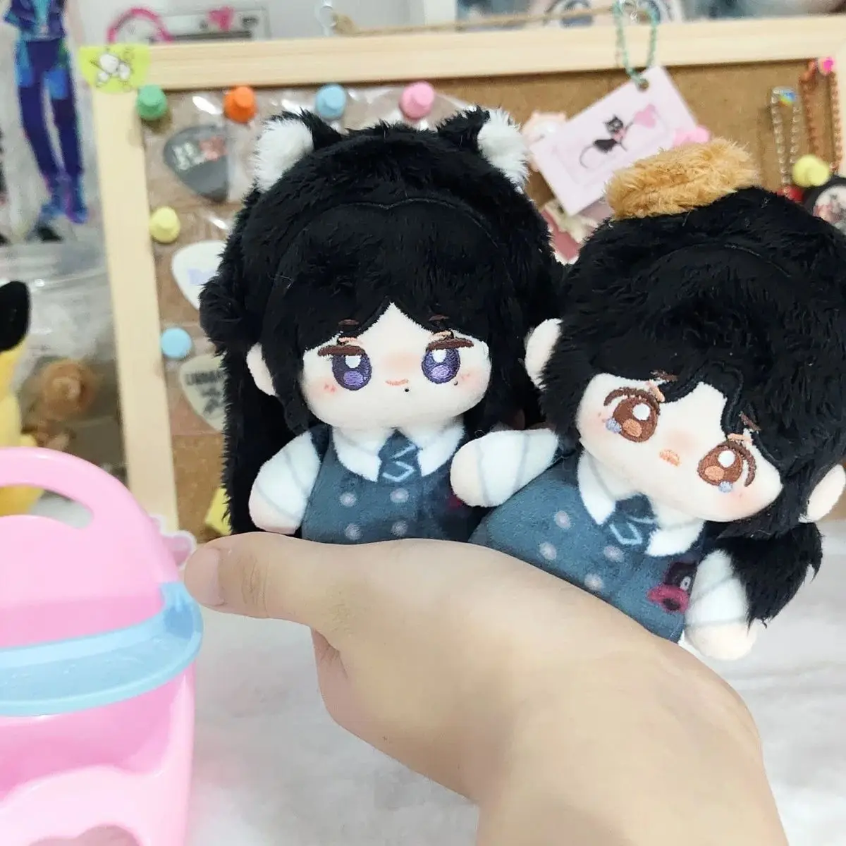 10cm coreano drama amigável avivalar lee hye ri chung su bin impresso algodão conjunto de acessórios de pelúcia