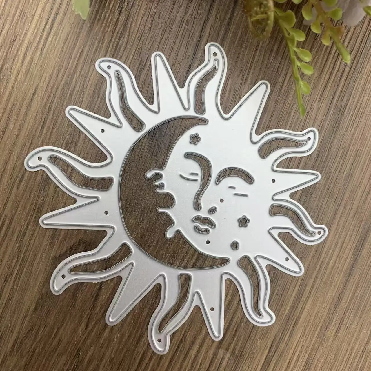 Sun Moon Smiling Face Metal Cutting Dies DIY Scrapbook Card Paper Craft Embossing Molds