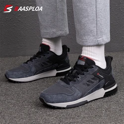 Baasploa Men's Walking Shoes New Casual Breathable Lace-up Sports Shoes Male Outdoor Fashion Non-Slip Wear-Resistant Sneakers