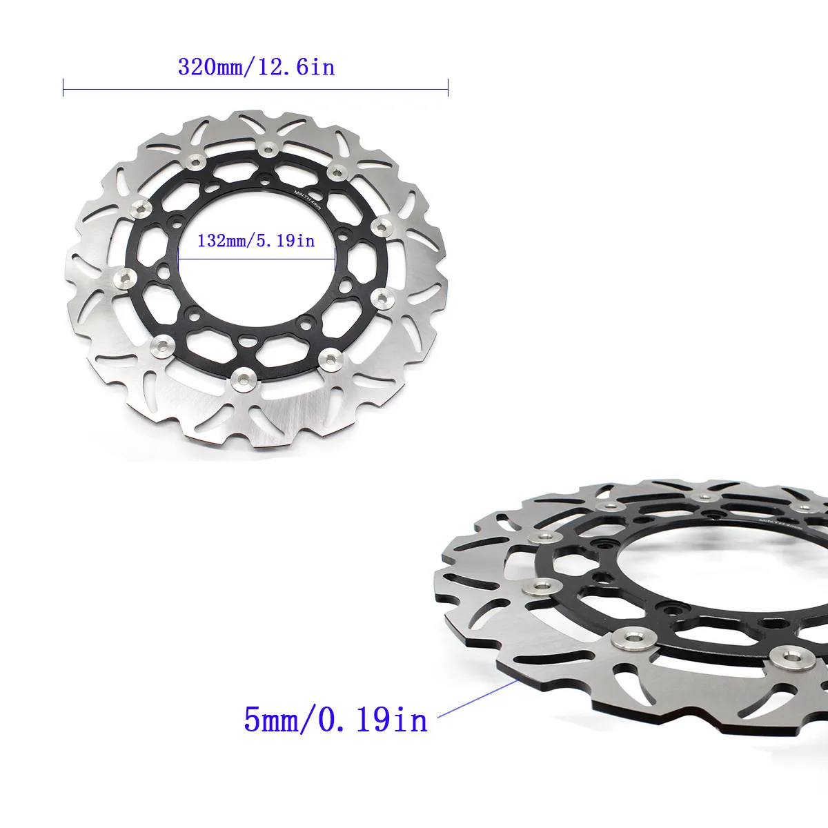 For Yamaha YZF R3 MT03 YZFR3 YZF-R3 MT-03 2015 2016 2017 2018-2023 Motorcycle Aluminum Front Rear Brake Disc Rotor Accessories