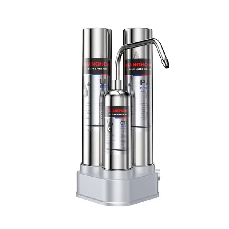 

Ultrafiltration Water Purifier Kitchen Table Water Filter 304 Stainless Steel Direct Drinking