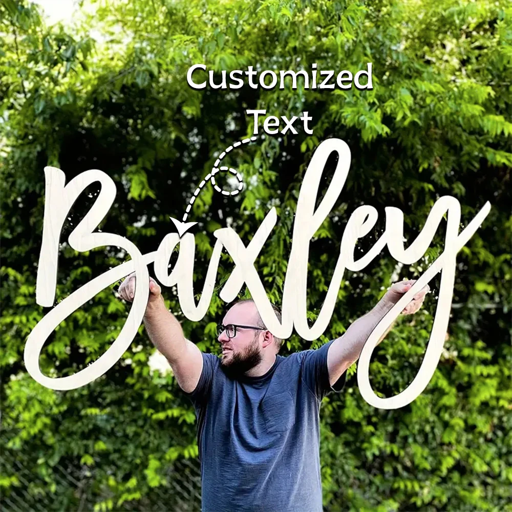 1pc Custom Personalized Name Sign,Customized Surname,House Number,Colorful Graffiti,Modern Home Decor,