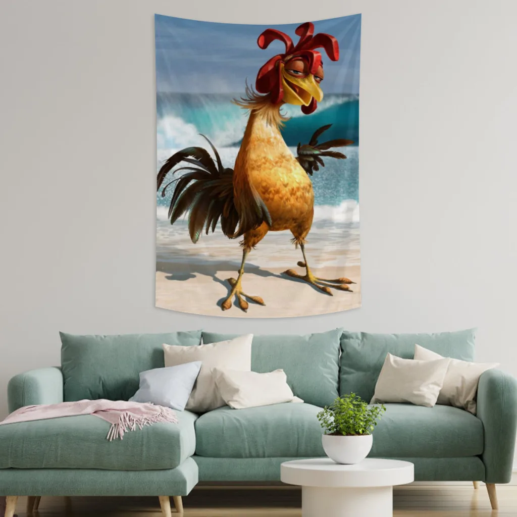 Chicken Run Classic Movie Anime Cartoon Tapestry Wall Hanging Cloth Home Décor Aesthetic