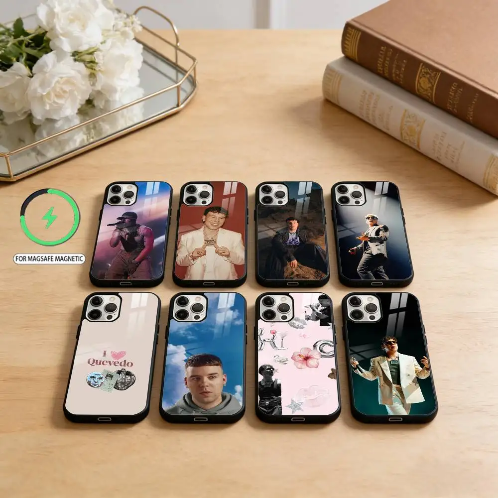 

Cool Q-Quevedo-Singer Phone Case For iPhone17,16,15,14,13,12,11 Plus,Pro Max Magnetic For Magsafe Wireless Charging