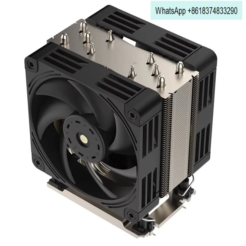 4677 Side Blow 2U Service 4U 6 Heat Pipe, Radiator Tower Air Cooling 1U Industrial Control Fan