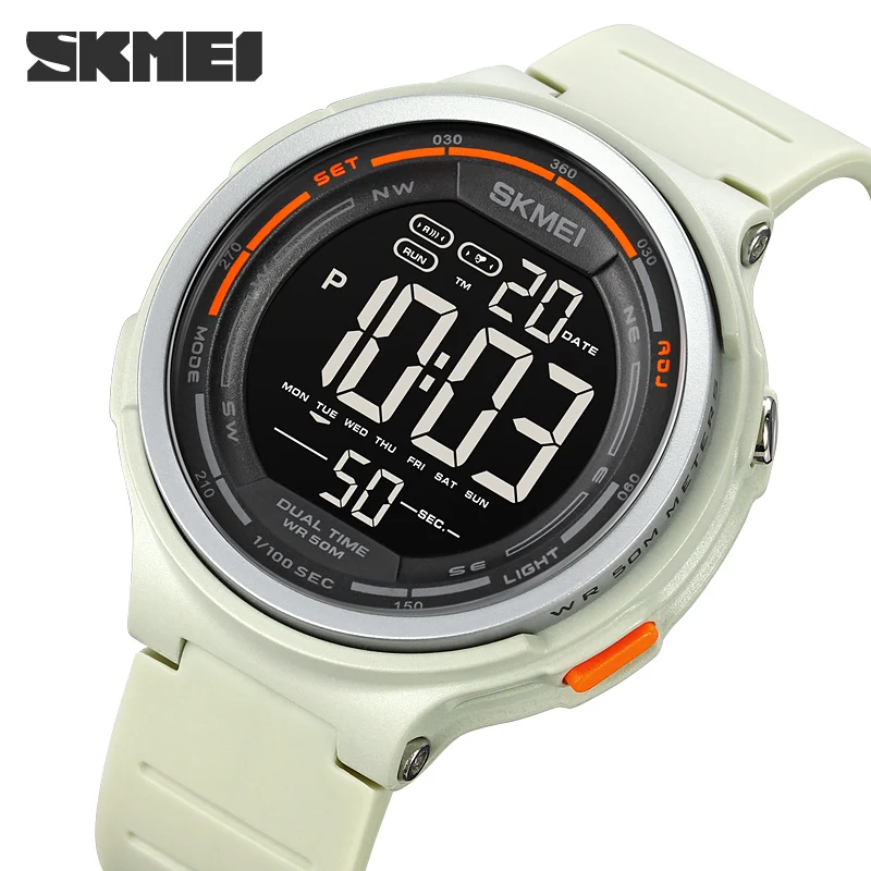 SKMEI 1841 Countdown 5Bar Waterproof Men's Electronic Watch Men's Clock Watch Digital Montre Homme Men's Military Sports Watch