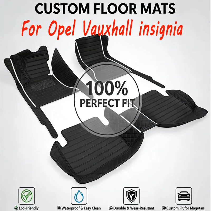 Custom Car Floor Mats For Opel Vauxhall insignia 2017 2018 2019 2020  Auto Interior Accessories