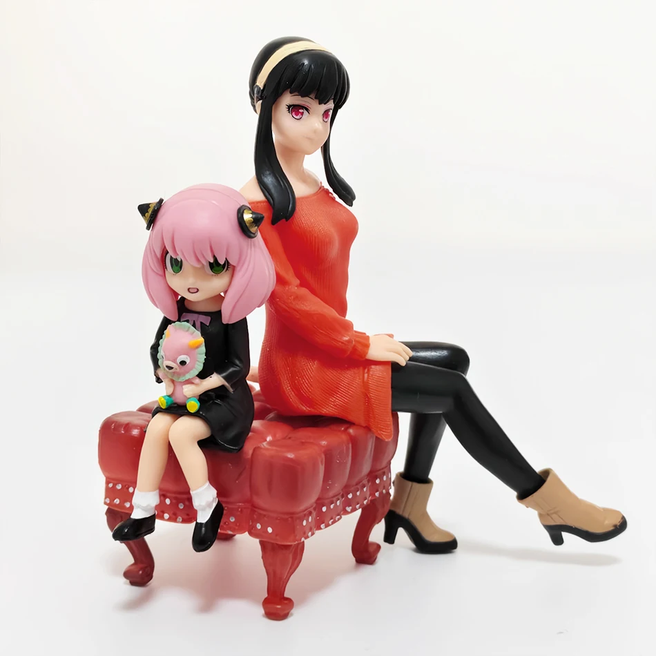 14 cm SPY×FAMILY Anime Figuur Kawai Anya Forger Yor Forger Actiefiguren Leuke Beeldje Collectible Model Pop Speelgoed Op voorraad