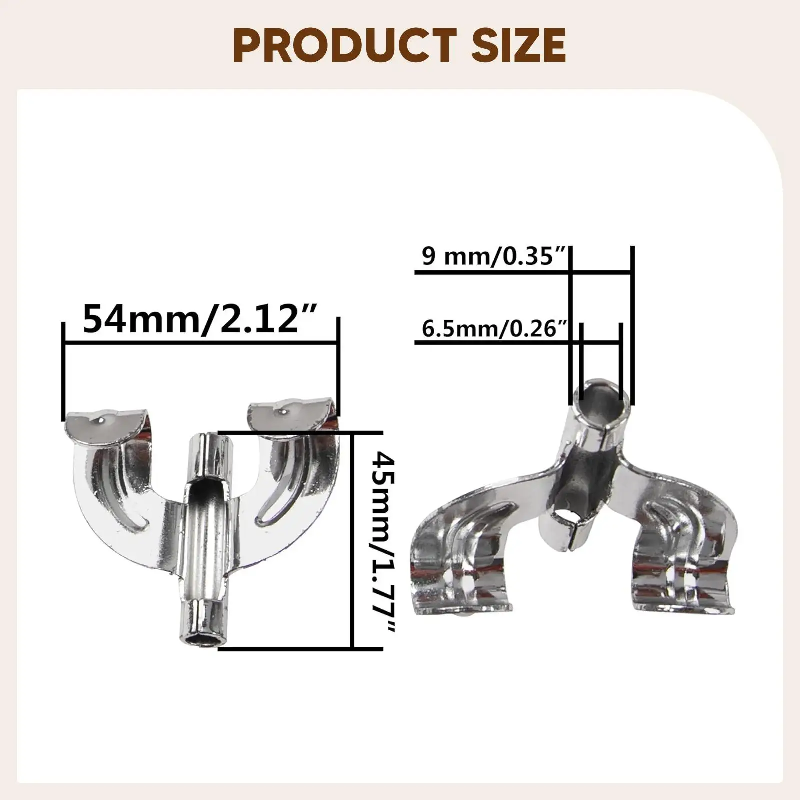 Professional Drum Claws for Drum Set Repairs Durable Metal Bass Drum Claw Hook Percussion Instrument Accessories