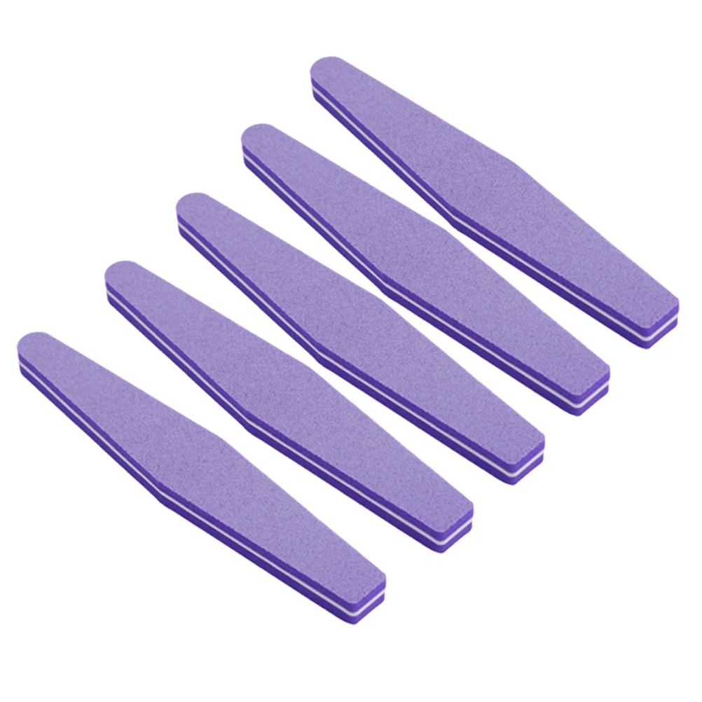 10 Pcs Baby Manicure Tools Double-sided Colorful Files Nail Buffer Block Polish Water Proof Printing Kits