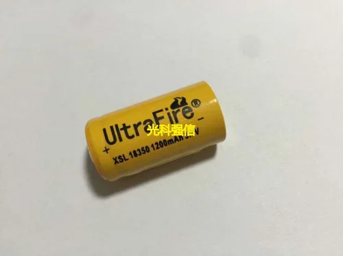 بطاريات ليثيوم بوليمر أصلية جديدة 3.7 فولت قابلة لإعادة الشحن 18350 1200 مللي أمبير في الساعة معدات نقطة المصباح خلية ليثيوم أيون قابلة لإعادة الشحن