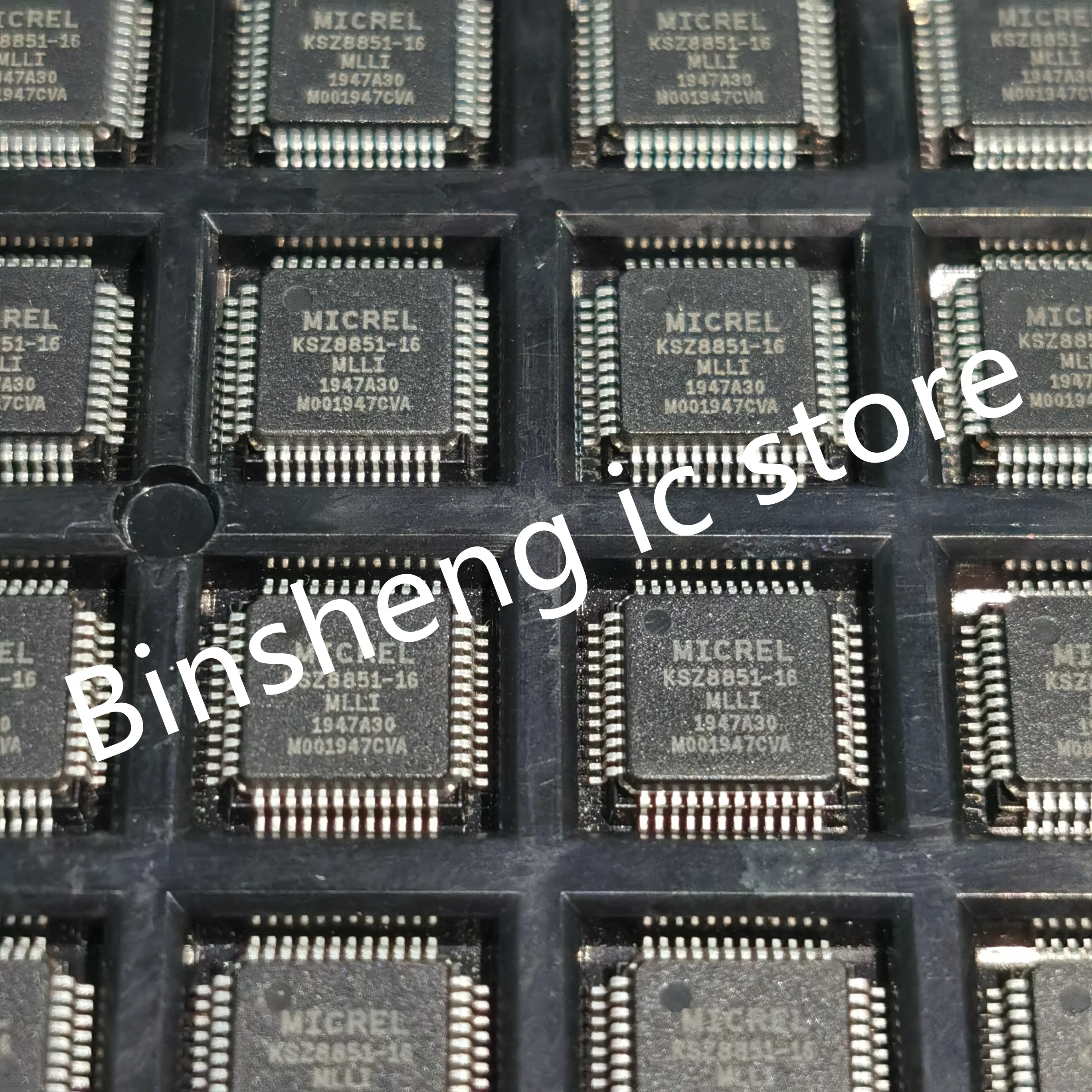 Imagem -04 - por Lote Ksz8851snl-tr Ksz8851snltr Ksz885116mll 10 Pcs