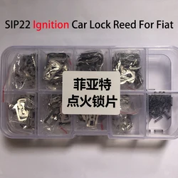 JMCKJ 200PCS/LOT SIP22 Ignition Car Lock Repair Kit Accessories Car Lock Reed Lock Plate Copper For Fiat