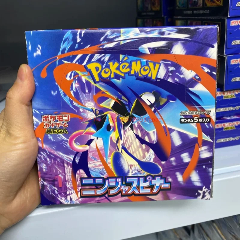 New 100%Original Pkm Trading Card Serise Blind Boxes Mega Dream Ex Golden Box Anime Periphery Booster Pack Collectible Toys Gift view 2