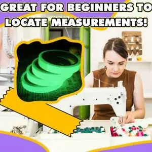 Craft Tape Decorative Adhesive Tape Quilting Tape Self-adhesive For DIY Activities Home Decor Quilting Enthusiasts