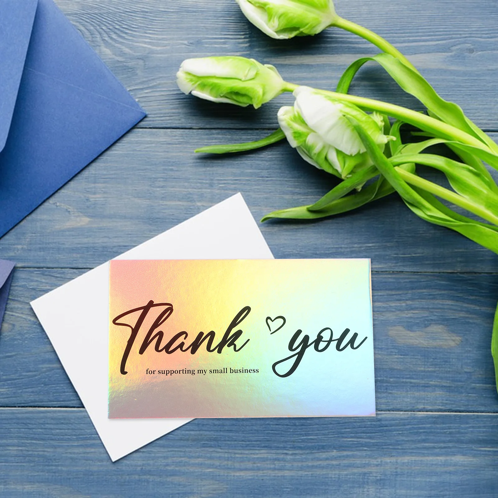 

120pcs Laser Thank You Cards Compact Flower Design For Gift Packaging Small Business Customer Appreciation Notes Shop Supply