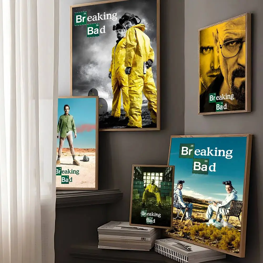 Breaking Bad TV Show Series HD Classic Vintage Posters Vintage Room Home Bar Cafe Decor Nordic Home Decor