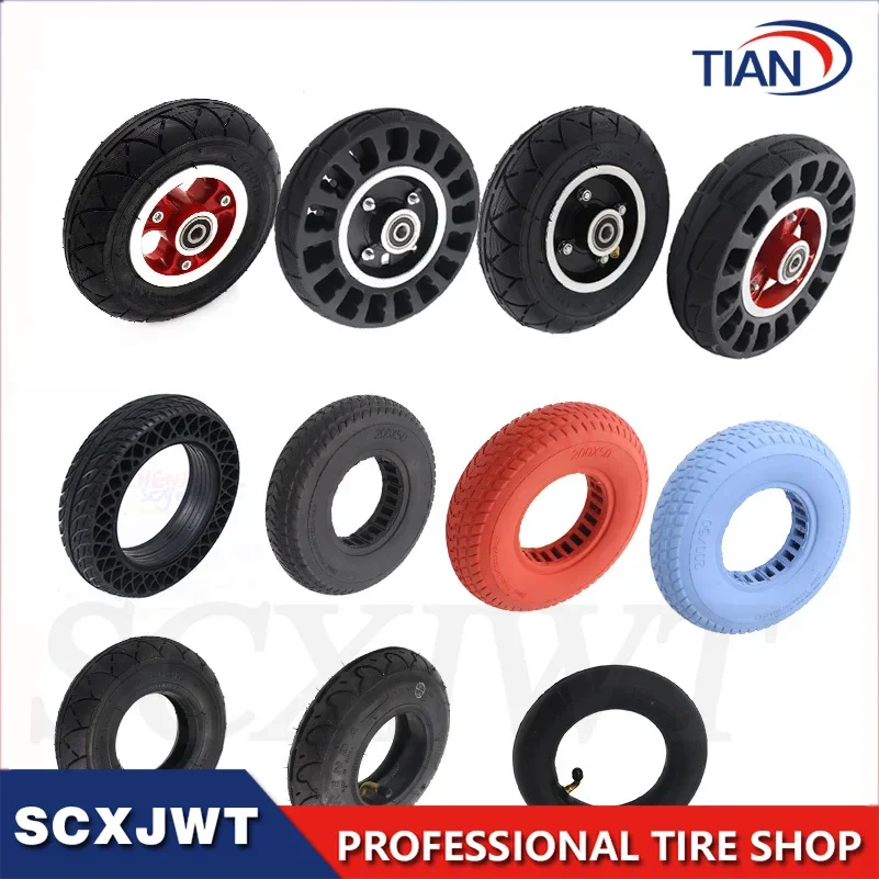200x50 Electric Scooter Tyre WheelCenter AxisHub 8\